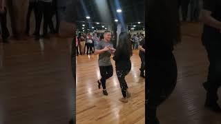 Jarod Coleman and Fanny Maldonado/ Salsa Class in Kansas City/ January 2023