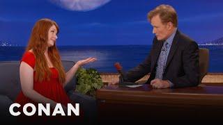 Bryce Dallas Howard Is A Proud Redhead | CONAN on TBS