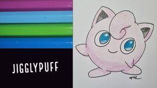 How to draw Pokemons - Jigglypuff