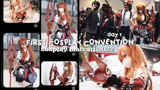 FIRST COSPLAY CONVENTION VLOG | cosplay matsuri 2022 day 1