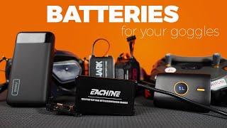 Best Batteries for Your FPV Goggles