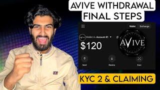 Avive Mining App KYC Phase 2 | Avive Token Claiming & Withdrawal Complete Detail #avive