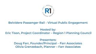 Belvidere Passenger Rail   Virtual Public Engagement