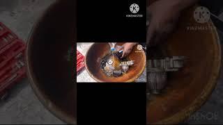 car starting motor cleaning