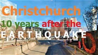 Christchurch City Centre New Zealand 4K