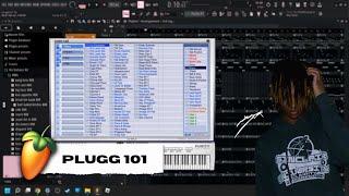 How to Make Plugg Beats on FL Studio like StoopidXool, Malenzie, ect..