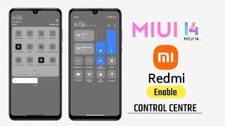 MIUI New Control Center | MIUI 14 New Control Center | Creator Guru Official