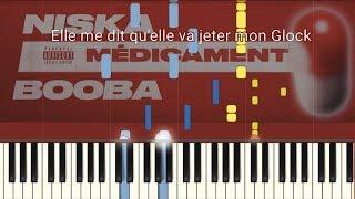 Niska - Médicament ft. Booba (Piano Tutorial/Paroles)