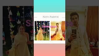 parth samthan and Niti Taylor(Manik & nandini)kyy same dress code