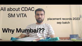 All about CDAC SM vita Mumbai My cdac journey  September 2023 Batch pre cat prepration And all