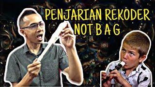 PENJARIAN REKODER - NOT B,A,G