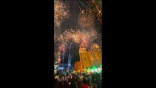 Happy New Year from Guanajuato full Fireworks show