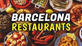 20 BEST Restaurants in Barcelona, Spain | Where to Eat the Best Food in Barcelona