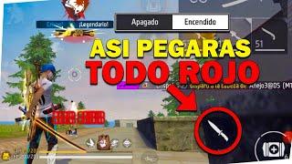  REVELO EL TRUCO SECRETO PARA PEGAR TODO ROJO* NADIE TE LO DIRÁ * (FREE FIRE 2024)