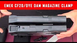 EMEK CF20 Magazine And Dye DAM Magazine For EMF100 MG100 Double Magazine Coupler #MCS