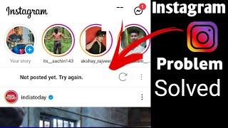 Not Posted Yet Try Again Instagram | Insta videoPost Nahi Ho Raha To Kya Kare