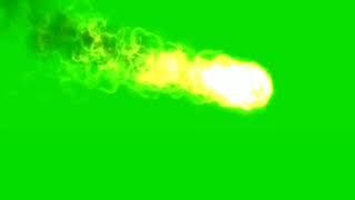 (No Copyright)Super power effects | meteor | fire | dragon ball z | Green screen