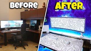 Building My Dad The BEST Gaming Setup On The Internet..