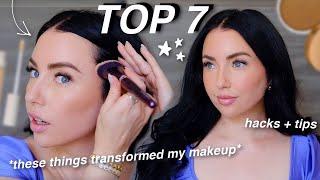 TOP 7 makeup GAME CHANGERS that TRANSFORMED the way I do my makeup!