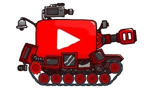 YouTube сделали танк? (Анимация) Танковая дичь