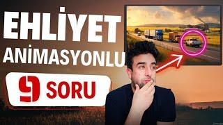 Ehliyet Sınavını Geçmek İçin İzlemeniz Gereken Video!    Animasyonlu Soru Çözümü