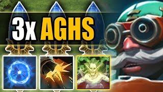 Exorcism Aghs + Flak Cannon [AoE Ghost Imba] Triple Upgrade | Ability Draft