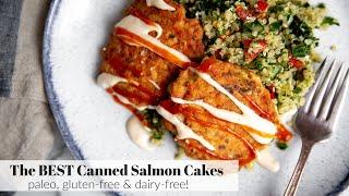 The BEST Canned Salmon Cakes (Paleo, Gluten-Free, Dairy-Free)