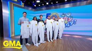 Babies born live on 'GMA' return to show