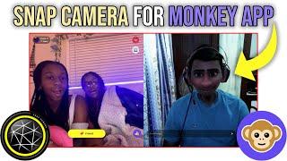 How to Use Snap Camera for Monkey App | Snap Camera on Monkey App (2024)