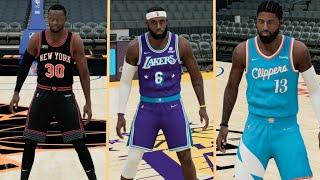 New  NBA City Jerseys Added to NBA 2K22 NEXT GEN!!! /with New Courts