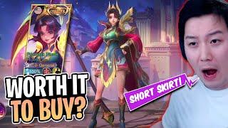 Worth it to buy? How much is Ruby New Skin Prismatic Plume? Review and Gameplay | Mobile Legends