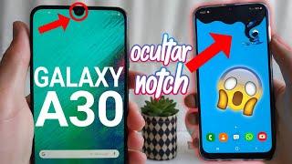 SAMSUNG GALAXY A30 | ELIMINA el notch ASÍ DE FÁCIL!!!  (Review en español)