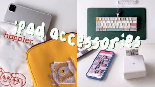 🪴 unboxing iPad Pro M1 accessories | aesthetic and useful iPad accessories haul + first impressions