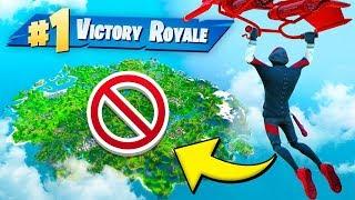 VINCERE SENZA MAI TOCCARE IL TERRENO CHALLENGE! - FORTNITE