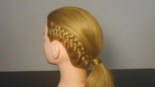 Повседневная прическа с косами.  Braided  hairstyles for everyday