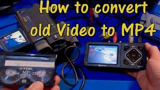 BEST WAY to CONVERT VHS, Beta, Hi8 & 8mm into DIGITAL MP4 files!  (ClearClick Converter Review) 