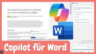 Artikel schreiben mit dem Copilot für Word | KI generierter Artikel