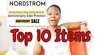 NORDSTROM ANNIVERSARY SALE PREVIEW | Top 10 Picks