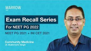 Exam Recall Series (NEET PG + INI CET) - Community Medicine
