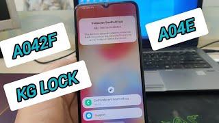 SAMSUNG A04E KG LOCK REMOVE WITH SIM CARD (TESTED A042F)