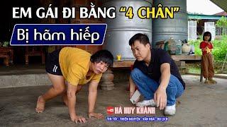 Câu chuyện ĐỘNG TRỜI chấn động một vùng quê về em Hoài đáng thương đi bằng bốn chân...