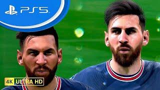 FIFA 22 | Next-Gen PS5 vs. Current-Gen PS4 | Lionel Messi | Comparison | 4K | 60FPS |