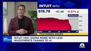 Intuit CEO: We're doing more with less investments thanks to AI