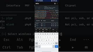 Wifi hacking kali nethunter | wifite | Monitor mode | #youtubeshorts  #android