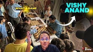 When everyone gathered to see Vishy Anand's game | Igor Glek vs Anand | Corsica