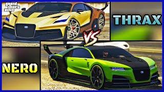 THRAX VS NERO | Car Battle | GTA 5 Online | Bugatti Divo VS Chiron | Which to BUY ? | Hypercars! NEW