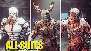 Dead Space Remake - All Suits Showcase