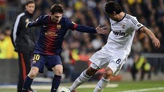 Lionel Messi dribble against Khedira