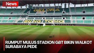 Kualitas Rumput Kelas Eropa, Walkot Surabaya Ajukan Stadion GBT Jadi Venue Indonesia vs Jepang