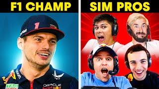 Can Sim Racing Pros beat Max Verstappen's World Record?